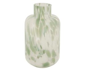Atmosphera Vase déco en verre Arvo - Vert