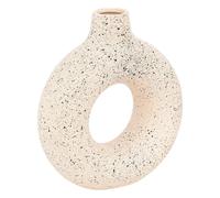 Atmosphera Vase design Circle - Blanc et noir