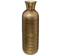 Vase en métal martelé NIGHT - H. 45 cm - Or