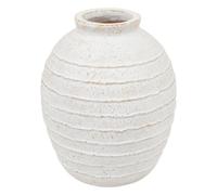 Atmosphera Vase jarre déco Romia - Blanc