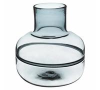 Atmosphera Vase rond déco en verre - Gris