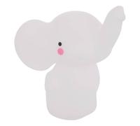 Atmosphera - Veilleuse elephant enfant softy blanc 14.5x13x10,5 cm