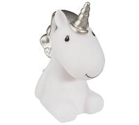 Atmosphera - Veilleuse enfant Licorne - H14 cm - Argent