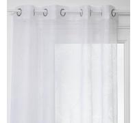 Atmosphera - Voilage Devo - Blanc - 140x240 cm