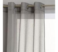 Voilage Etamine - 140 x 240 cm - Gris