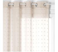 Voilage Lily - 140 x 240 cm - Couleur lin