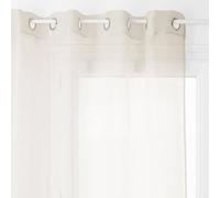 Atmosphera - Voilage Moly 135 x 240 cm - Rideau Tamisant à 8 Oeillets - pour Salon et Chambre