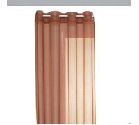 Voilage Moly - 135 x 240 cm - Terracotta