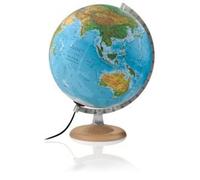 Atmosphere Globe lumineux à double image B4 30 cm dans diff. Variantes Couleur : Argent
