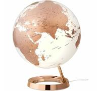 Atmosphere Globes Lampe de bureau mappemonde Light & Colour Bright – Cuivre PMMA 30 cm