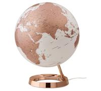 Atmosphere Globes Lampe de bureau mappemonde Light & Colour Bright – Cuivre PMMA 30 cm