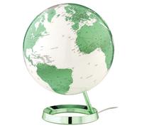 Atmosphere No-0331F7N4-Gb Globe lumineux vert chaud 30 cm de diamètre Base en plastique avec éclairage