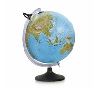 Boule de terre lumineuse en relief Ø 30 cm - Urano Relief (Français)