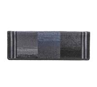 ATOMSTACK MAKER Lot de 10 tapis d'escalier autocollants 65 x 21 x 4 cm - Antidérapant et insonorisant - En 100 % polyamide - Noir/gris - Avec ruban adhésif double face - Pour escaliers en bois et en