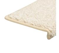 ATOMSTACK MAKER Lot de 10 tapis d'escalier blancs, 65 x 21 x 4 cm, antidérapants, insonorisants et lavables en 100 % polypropylène avec ruban adhésif double face, pour l'intérieur, les escaliers et