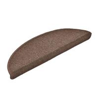 ATOMSTACK MAKER Lot de 10 tapis d'escalier - Marron café - 56 x 17 x 3 cm - Antidérapant et insonorisant - Lavable et pliable - Avec ruban adhésif double face - Idéal pour les escaliers en bois et en