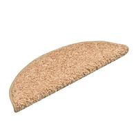 ATOMSTACK MAKER Lot de 15 tapis d'escalier antidérapants et insonorisants en 100 % polypropylène - Avec ruban adhésif double face - Doré - 56 x 17 x 3 cm - Pour l'intérieur