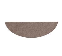 ATOMSTACK MAKER Lot de 15 tapis d'escalier autocollants, marron clair, 56 x 17 x 3 cm, antidérapant, réduction du bruit, protecteur pour escaliers en bois et en béton, en 100 % polypropylène, lavable