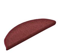ATOMSTACK MAKER Lot de 15 tapis d'escalier Bordeaux, 56 x 17 x 3 cm, antidérapants et insonorisants, lavables, avec ruban adhésif double face, en polypropylène pour escaliers en bois et en pierre à