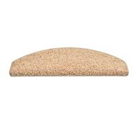 ATOMSTACK MAKER Lot de 15 tapis d'escalier dorés - 65 x 21 x 4 cm - Antidérapants, insonorisants et lavables - En 100 % polypropylène - Avec ruban adhésif double face