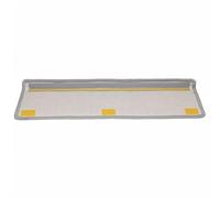 ATOMSTACK MAKER Lot de 15 tapis d'escalier gris 65 x 21 x 4 cm, antidérapants et insonorisants, lavables et pliables, avec ruban adhésif double face pour escaliers en bois, pierre et béton