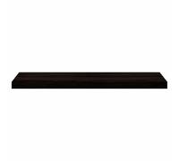 ATOMSTACK MAKER Lot de 2 marches d'escalier en chêne massif laqué marron foncé (90 x 30 x 2 cm) - Polyvalent comme rebord de fenêtre, bibliothèque ou support décoratif