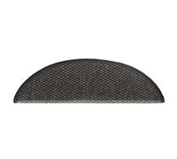 ATOMSTACK MAKER Lot de 30 tapis d'escalier autocollants, aspect sisal, anthracite, 56 x 17 x 3 cm, antidérapant, insonorisant, lavable et pliable, pour escaliers en bois, pierre et béton à l'intérieur