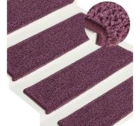ATOMSTACK MAKER Lot de 30 tapis d'escalier - Violet foncé - 65 x 21 x 4 cm - Antidérapant et insonorisant - En 100 % polypropylène - Avec ruban adhésif double face - Pour escaliers en bois et en