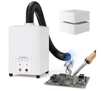 ATOMSTACK Purificateur d'air D5 pour graveur laser P1 5 W Mini purificateur de fumée pour graveur laser avec filtre extracteur de fumée à 3 couches avec charbon actif + filtre HEPA pour machine de