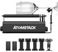 ATOMSTACK R3 Pro Support rotatif à 360° pour gravure laser d'objets cylindriques de différentes tailles