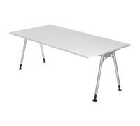 ATOS 2E S | Bureau 200 x 100 réglable en hauteur Blanc