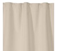 Atout Ciel Rideau 100% occultant à Galon fronceur 140x260cm prêt a Poser, Beige chiné