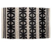 Atout Ciel Tapis Ethnique rectangulaire en Coton 60x90cm, Beige