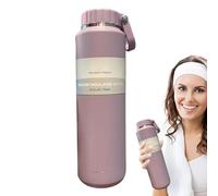 Atristic Bouteille d'eau isotherme - Tasse en acier inoxydable anti-fuite - Bouteille sous vide portable à double paroi de 700 ml - Récipient réutilisable avec couvercle