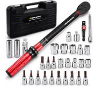 ATsafepro ynamométrique 3/8", 5-60 Nm, Coffret 31 Pièces, ±3%