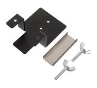 Attache Antidérapante pour Matelas et Cadre de Lit, 1 Set Acier Noir
