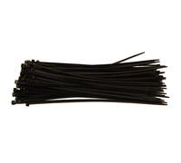 ATTACHE CABLES RILSAN 290 x 4.8 NOIRS - 100 COLLIERS PLASTIQUES