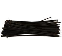 attache cables rilsan 290 x 4.8 noirs - 100 colliers plastiques -