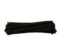 ATTACHE CABLES RILSAN 365x7.6 NOIRS - 50 COLLIERS PLASTIQUES