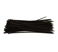ATTACHE CABLES RILSAN 380 x 4.5 NOIRS - 100 COLLIERS PLASTIQUES