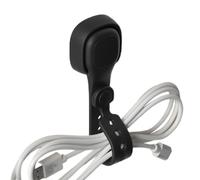 Attache de câble magnétique en silicone | Support de câble en silicone réutilisable avec lames à boucle | Boucles réglables et compatibilité - Aide à la gestion des câbles elast