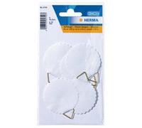 Attache pour cadre, diamètre: 34,5 mm, Shirting, blanc