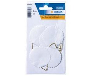 Attache pour cadre, diamètre: 34,5 mm, Shirting, blanc