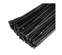Attaches de câbles autobloquantes, Attaches de câble en plastique et Nylon autobloquantes multicolores, 100 à 1000 pièces, for la maison, le bureau jardin(Orange,500Pcs)