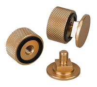 Attaches de capot de soudage 1 paire d'attaches casque capot soudage robustes en alliage d'aluminium capots Pipeliner casque pièces rechange accessoires vis rabattables