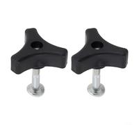 Attaches de poignée à triple angle en plastique pour tondeuses à gazon prenant en charge les exigences de montage standard de poignée triangulaire