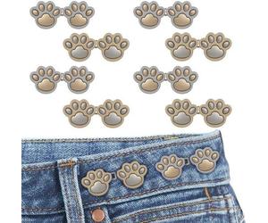 Attaches de protection pour chemises réglables, lot de 8, bande de fermeture, protection pour les jambes, bande Velcro, griffe pour animaux