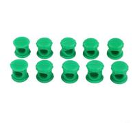 Attaches Jardin Plastique Vert Fixation Murale pour facile Attaches(10pcs) | Installation perçage, préserve les murs, pour idéal appartement, balcon, fixation rapide