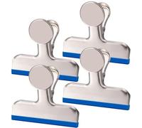 Attaches magnétiques, grands aimants, lot de 4, métalliques, pour l'école