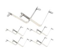 Attaches Papillon V pour Piscine - 10 Pièces Papillon Inoxydable pour Tige de Nettoyage,Pièces De Rechange Antirouille pour Perche Télescopique Et Équipement De Piscine Jardin